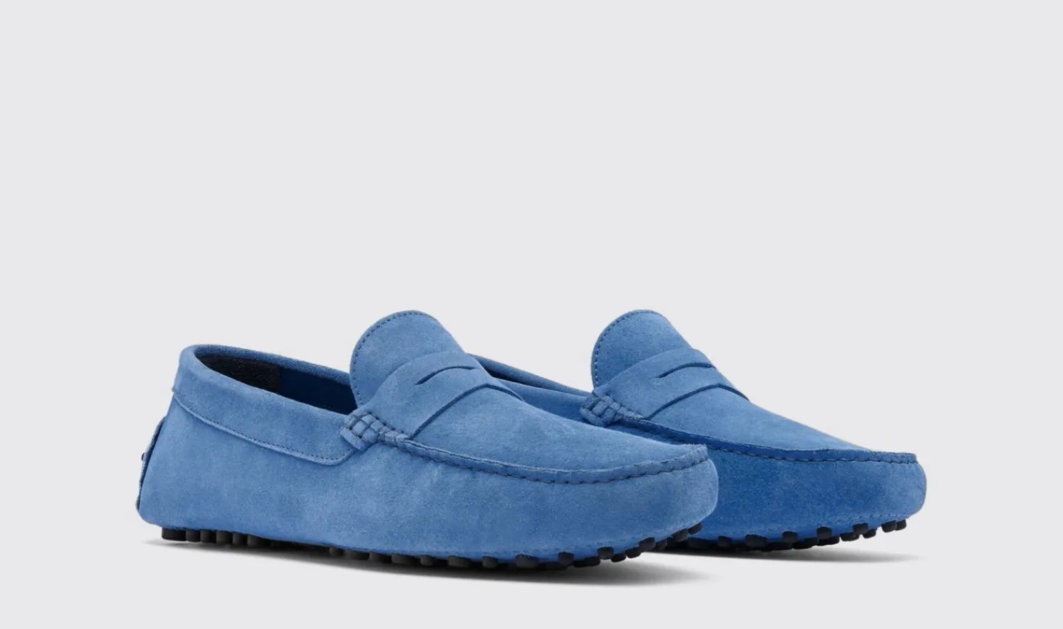 Cheap Scarosso Michael Light Blue Suede Light Blue - Suede