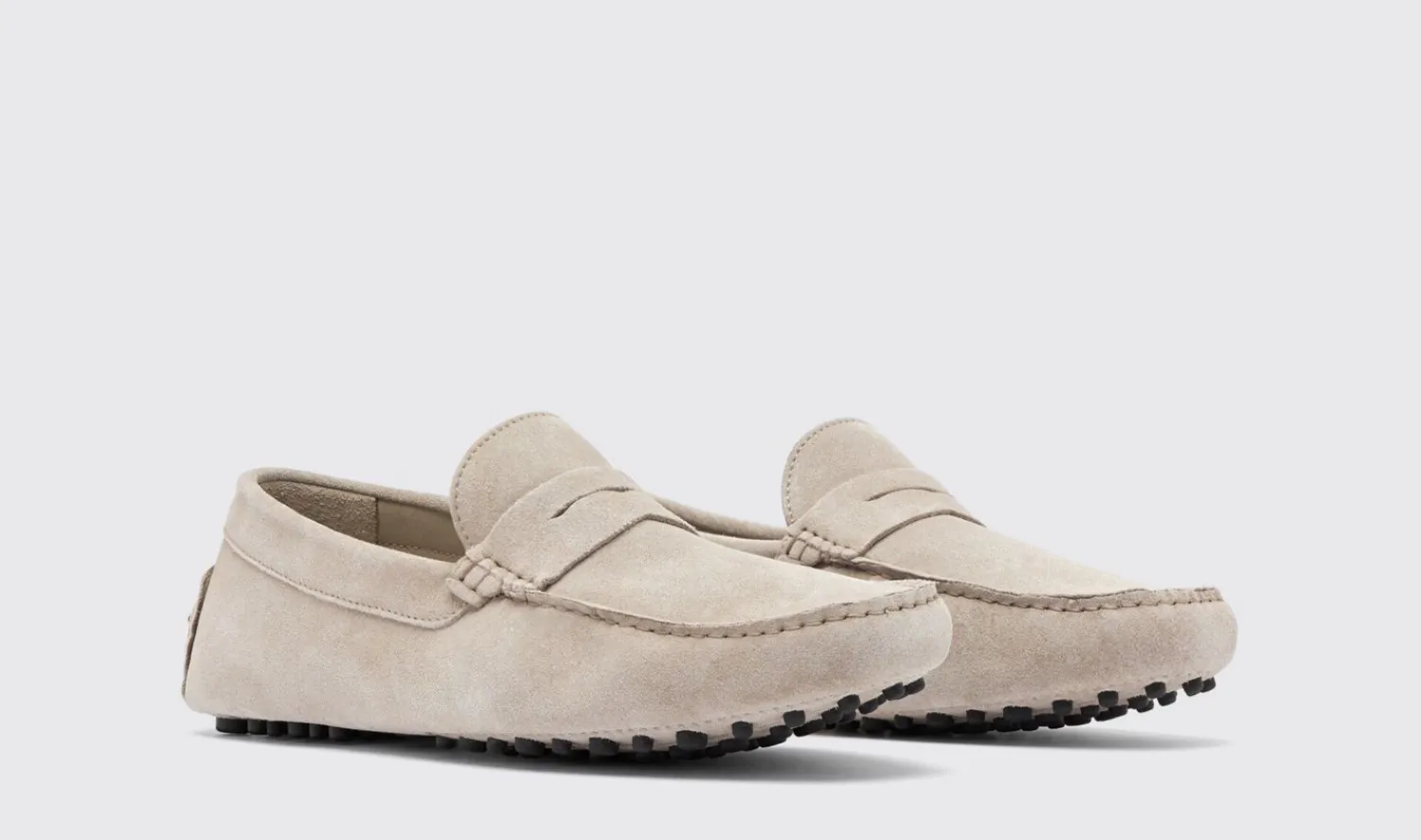Shop Scarosso Michael Sand Suede Sand - Suede