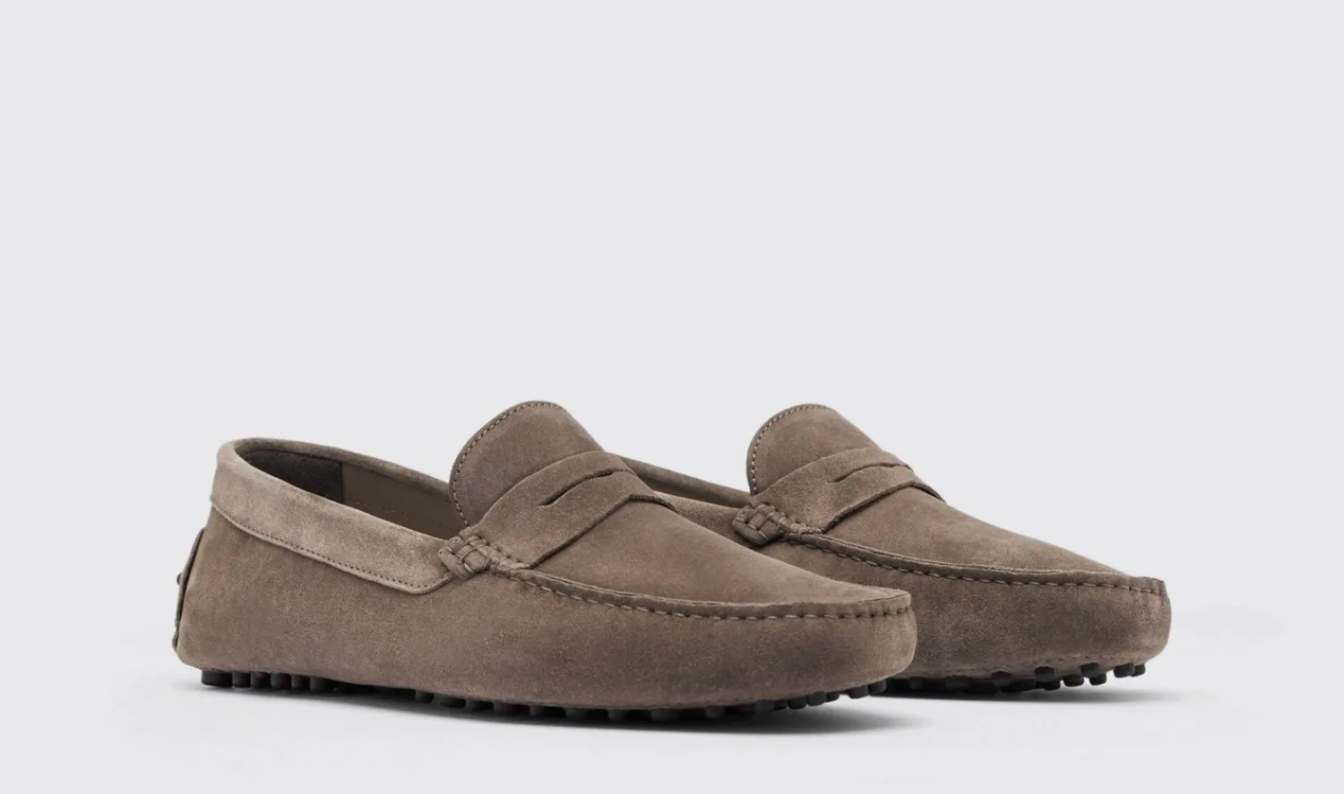Discount Scarosso Michael Taupe Suede Taupe - Suede