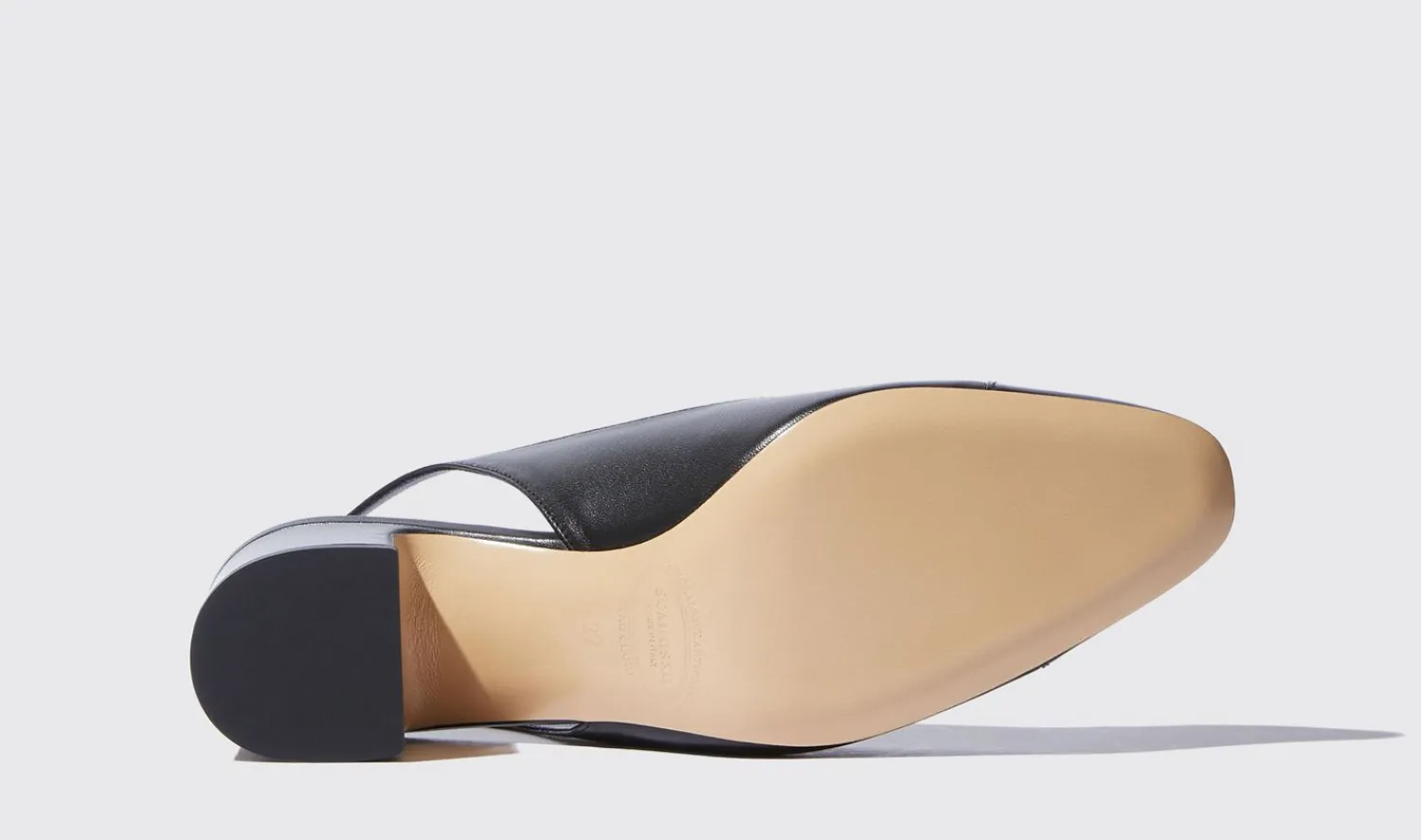 Shop Scarosso Miranda Black Black - Calf