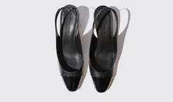 Shop Scarosso Miranda Black Black - Calf