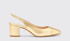 Clearance Scarosso Miranda Gold Gold - Calf