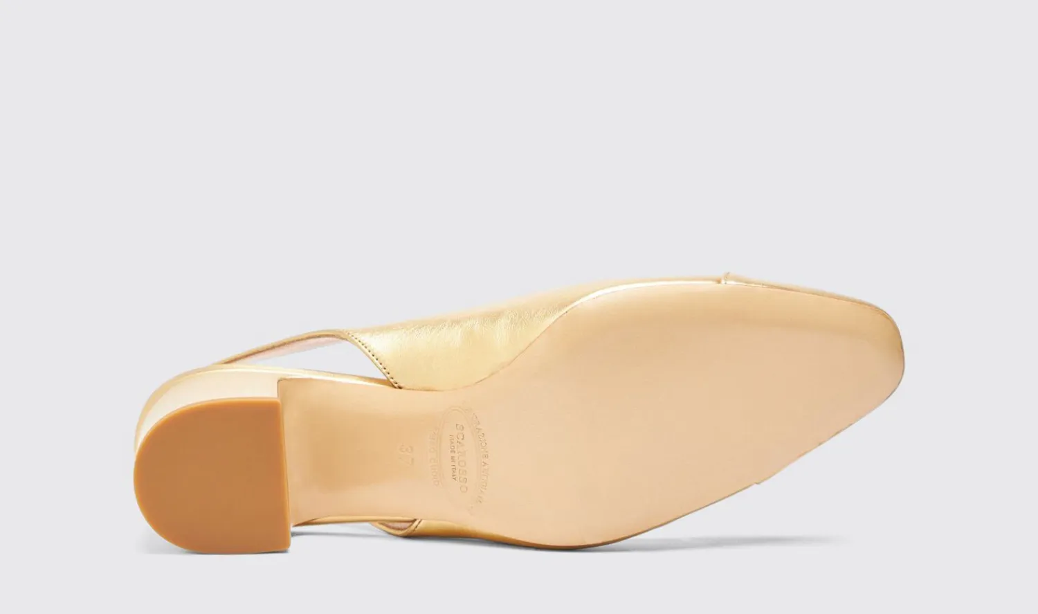 Clearance Scarosso Miranda Gold Gold - Calf