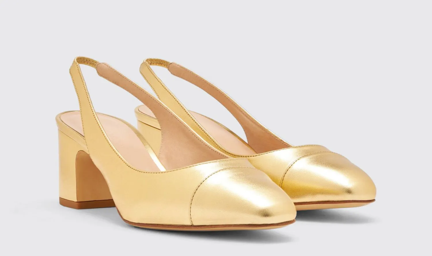 Clearance Scarosso Miranda Gold Gold - Calf