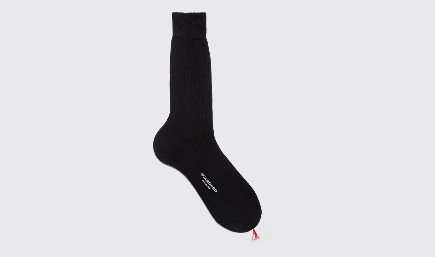Online Scarosso Navy Cotton Calf Socks Navy - Cotton