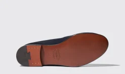 Sale Scarosso Nils Blue Suede Blue - Suede