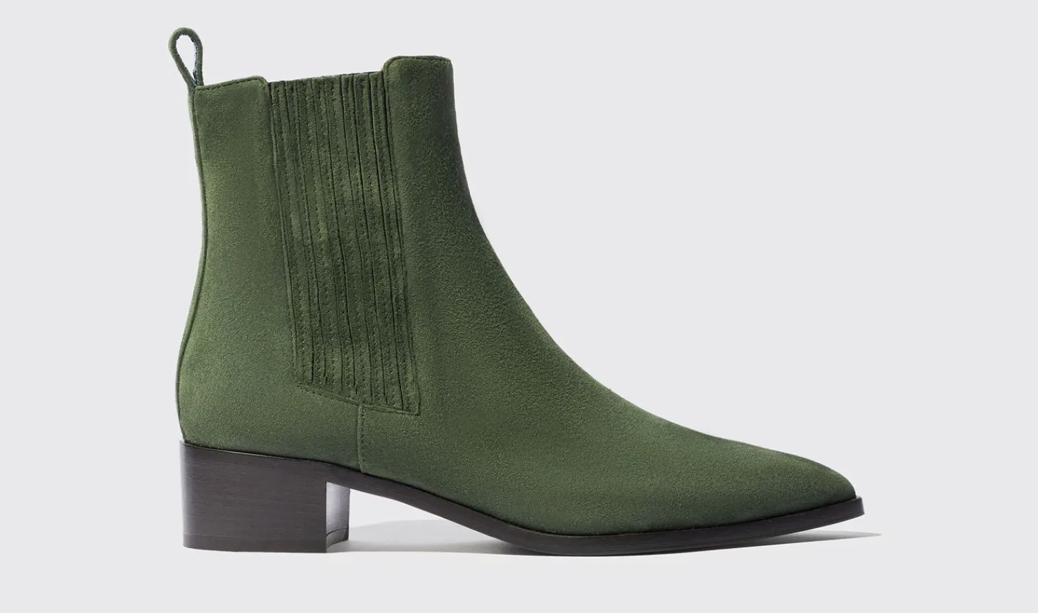 Fashion Scarosso Olivia Green Suede Green - Suede