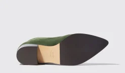 Fashion Scarosso Olivia Green Suede Green - Suede