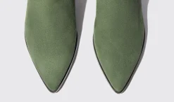 Fashion Scarosso Olivia Green Suede Green - Suede