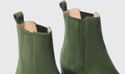 Fashion Scarosso Olivia Green Suede Green - Suede