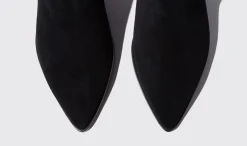 Fashion Scarosso Olivia Nera Scamosciata Black - Suede