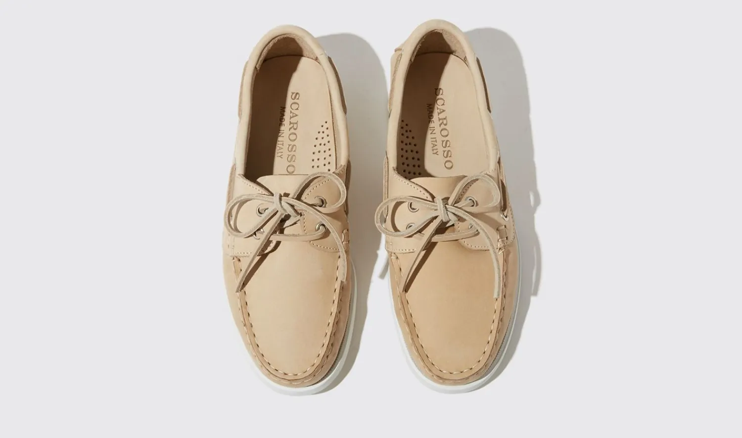 Online Scarosso Oprah Beige Nubuck Beige - Nubuck