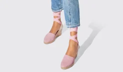 Flash Sale Scarosso Paloma Pink Suede Pink - Suede