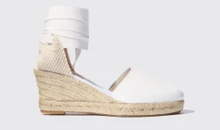 Online Scarosso Paloma White White - Calf