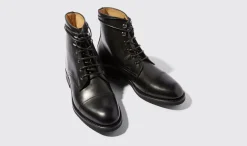 Online Scarosso Paola Nera Black - Calf