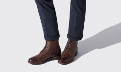 Outlet Scarosso Paolo Caramello Dark Brown - Calf