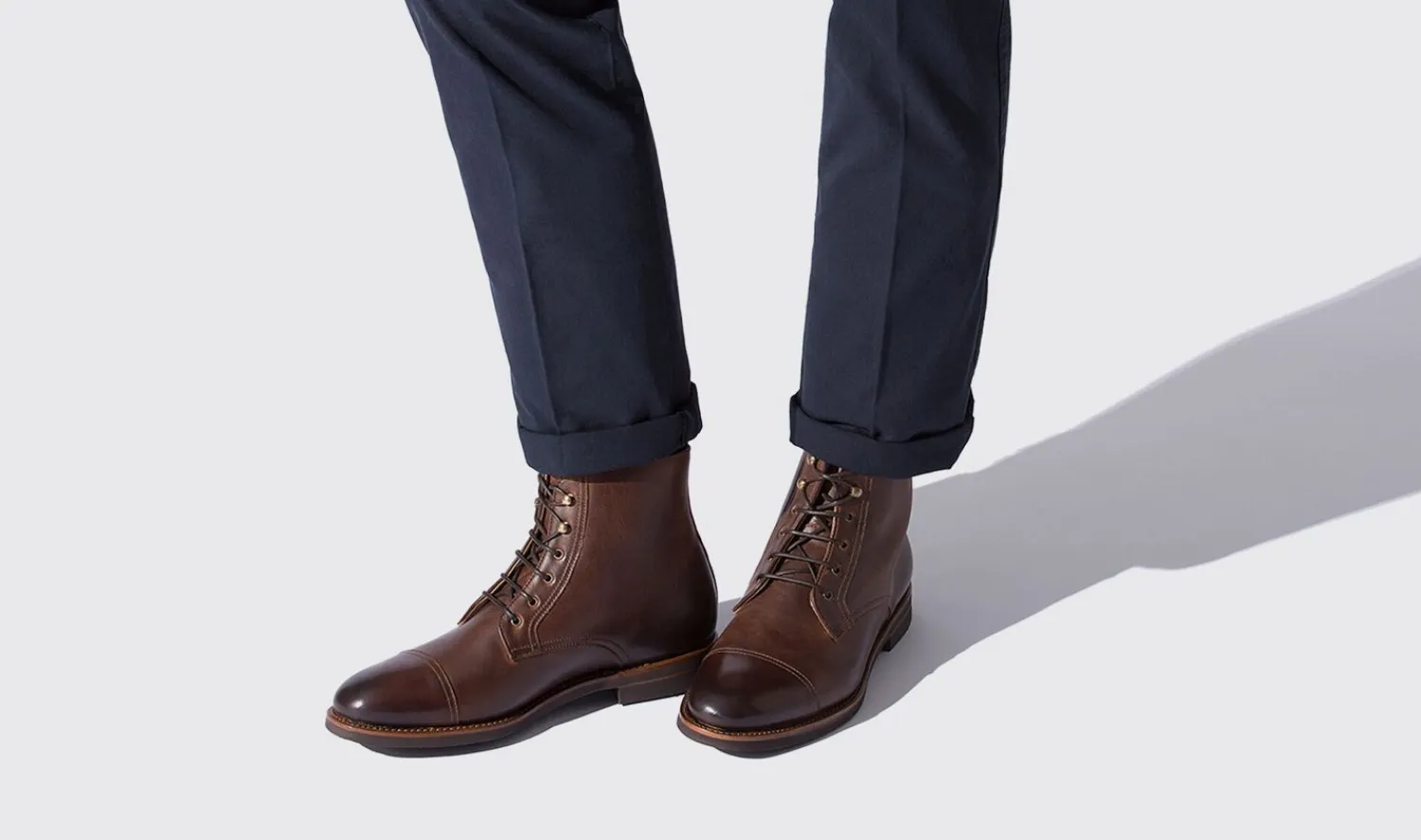Outlet Scarosso Paolo Caramello Dark Brown - Calf