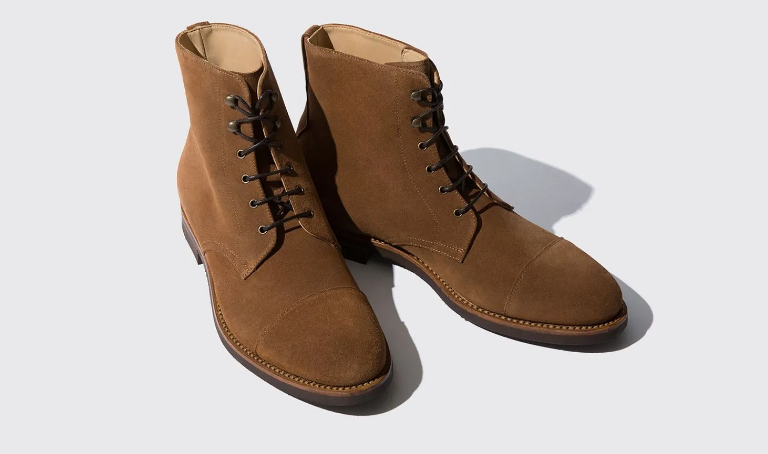 Sale Scarosso Paolo Snuff Light Brown - Suede