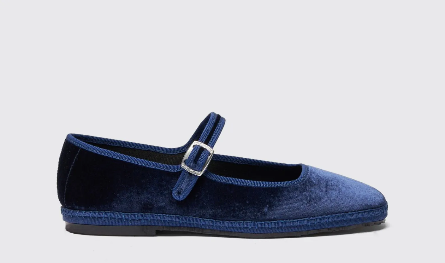 Online Scarosso Petra Blue Velvet Blue - Velvet