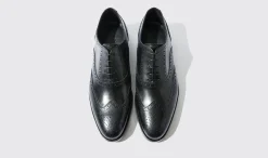 Cheap Scarosso Philip Black Calf
