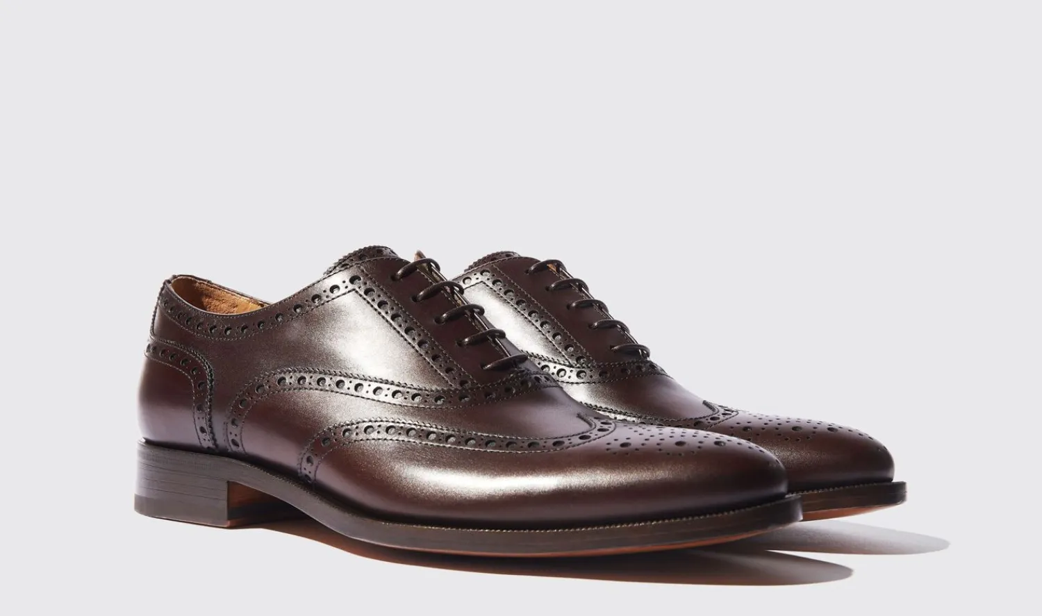 Best Sale Scarosso Philip Brown Brown Calf