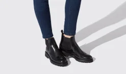 Cheap Scarosso Poppy Black Black - Polished Calf