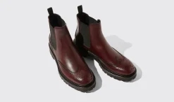 Outlet Scarosso Poppy Burgundy Burgundy - Calf