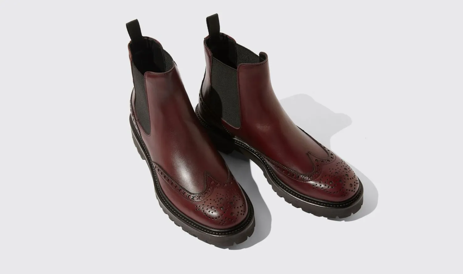 Outlet Scarosso Poppy Burgundy Burgundy - Calf