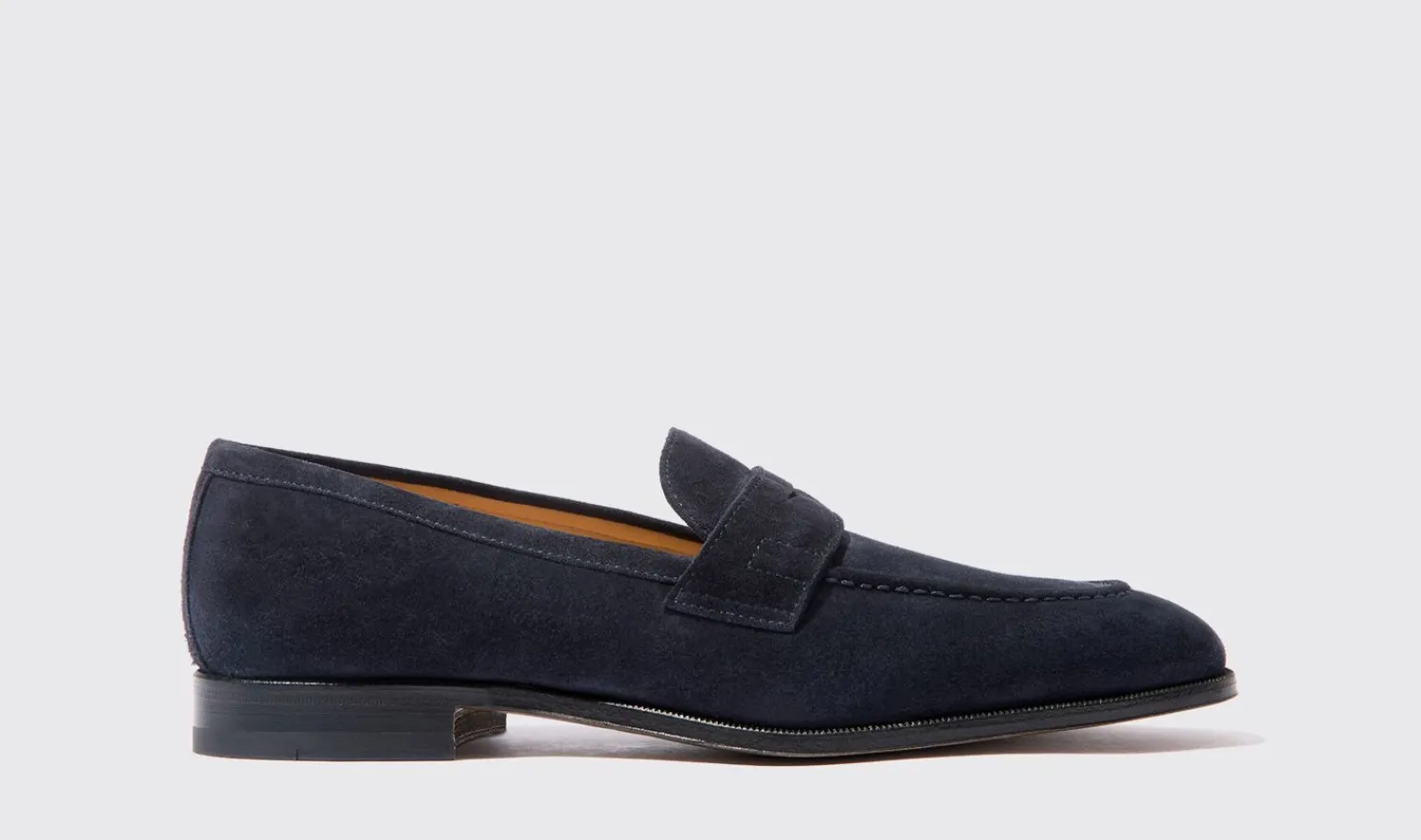 Cheap Scarosso Raimondo Abisso Scamosciato Dark Blue Suede