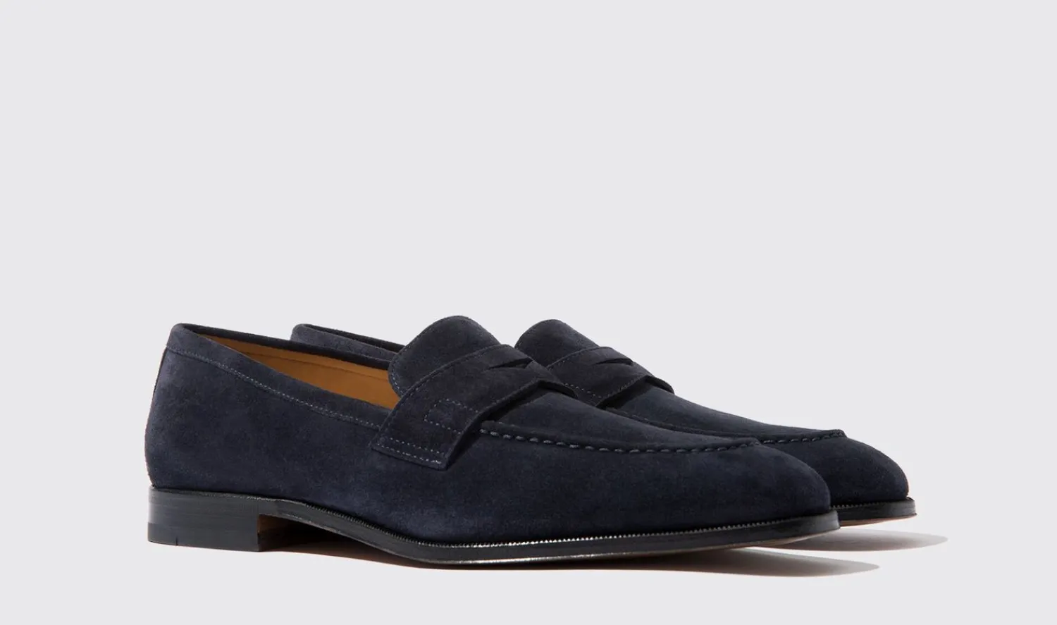 Cheap Scarosso Raimondo Abisso Scamosciato Dark Blue Suede