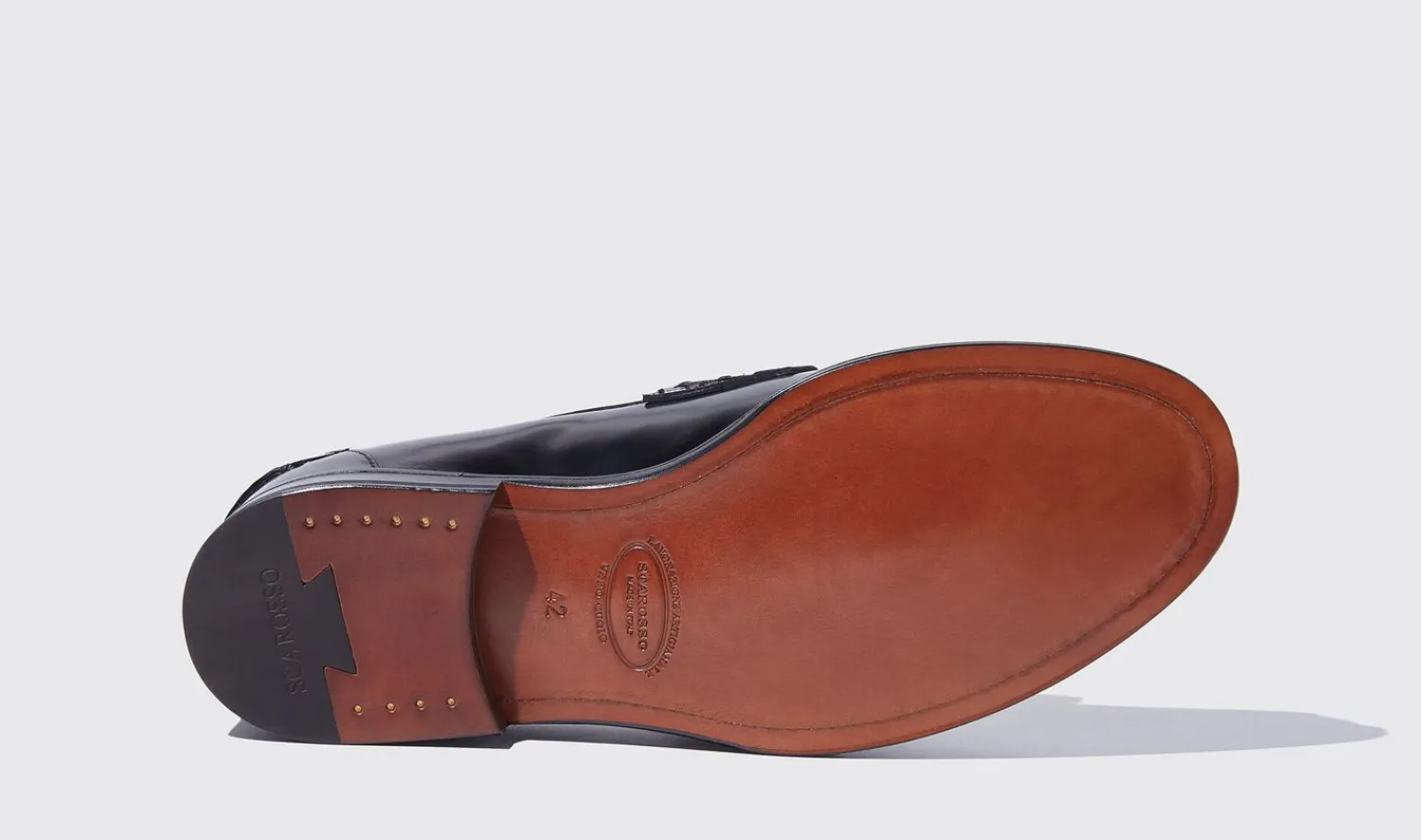 Best Sale Scarosso Ralph Black Bright Black - Brushed Calf