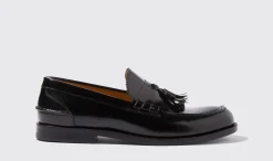 Hot Scarosso Ralphine Black Bright Black - Brushed Calf