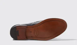Hot Scarosso Ralphine Black Bright Black - Brushed Calf