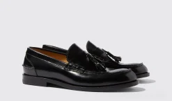 Hot Scarosso Ralphine Black Bright Black - Brushed Calf