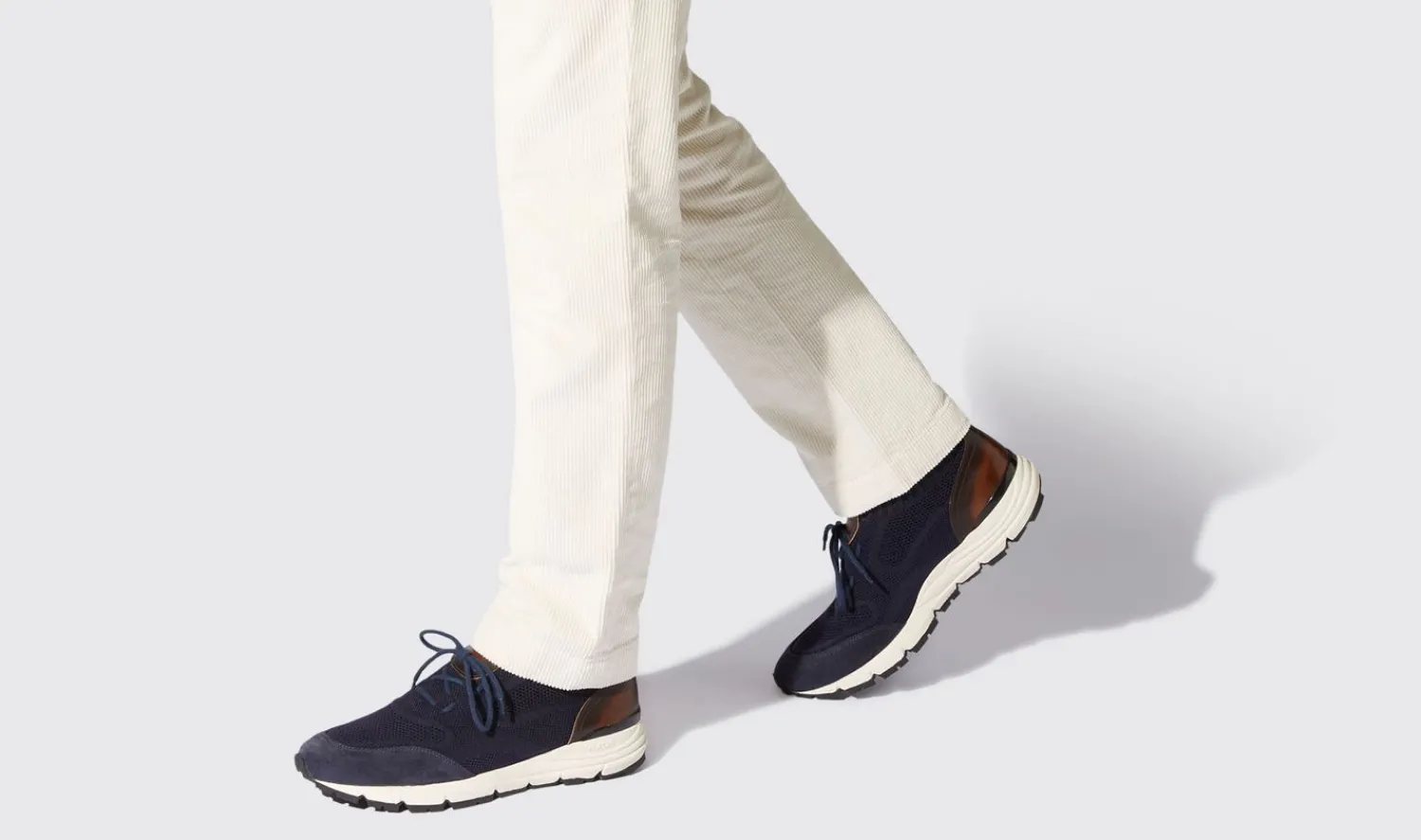 Online Scarosso Robbie Blue Blue - Knit