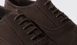 Shop Scarosso Roberto Dark Brown Suede