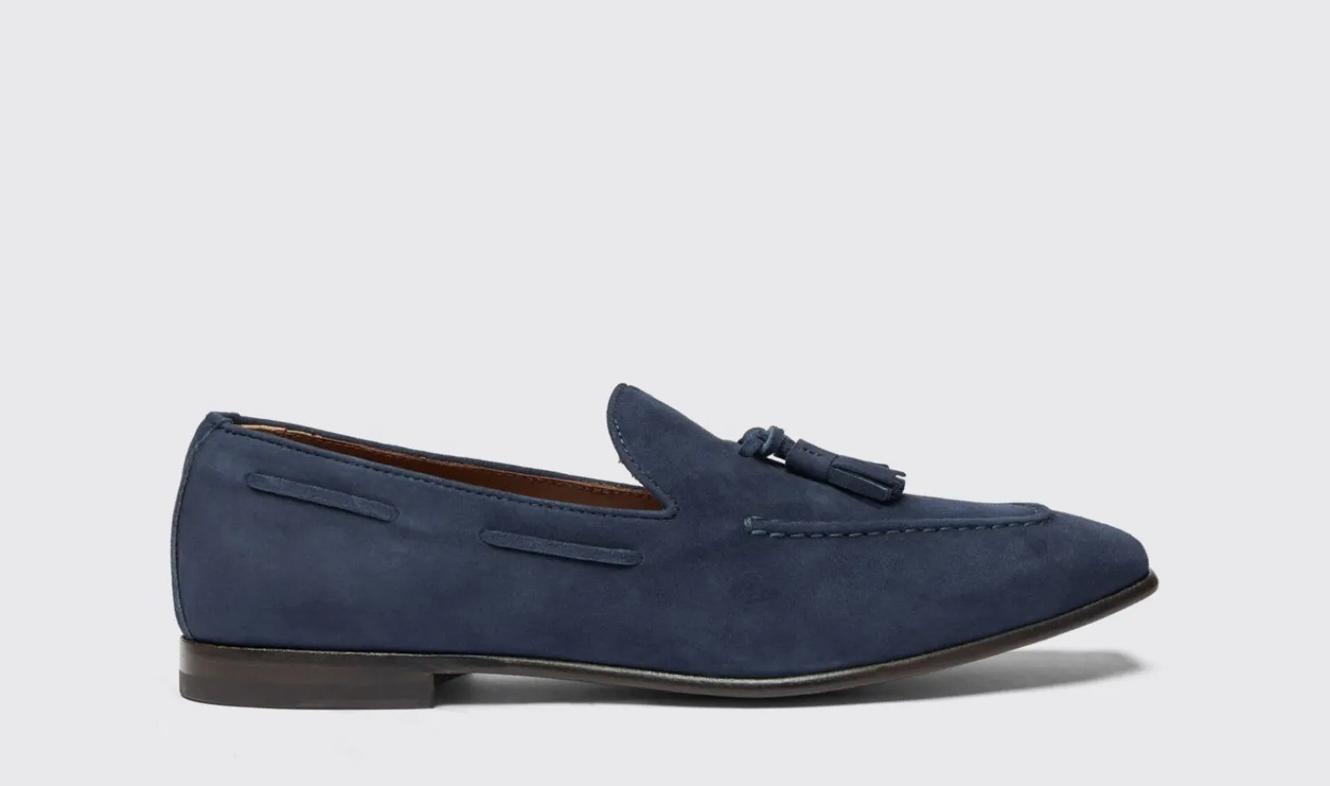 Clearance Scarosso Rodolfo Blue Suede Blue - Suede