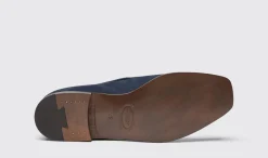 Clearance Scarosso Rodolfo Blue Suede Blue - Suede