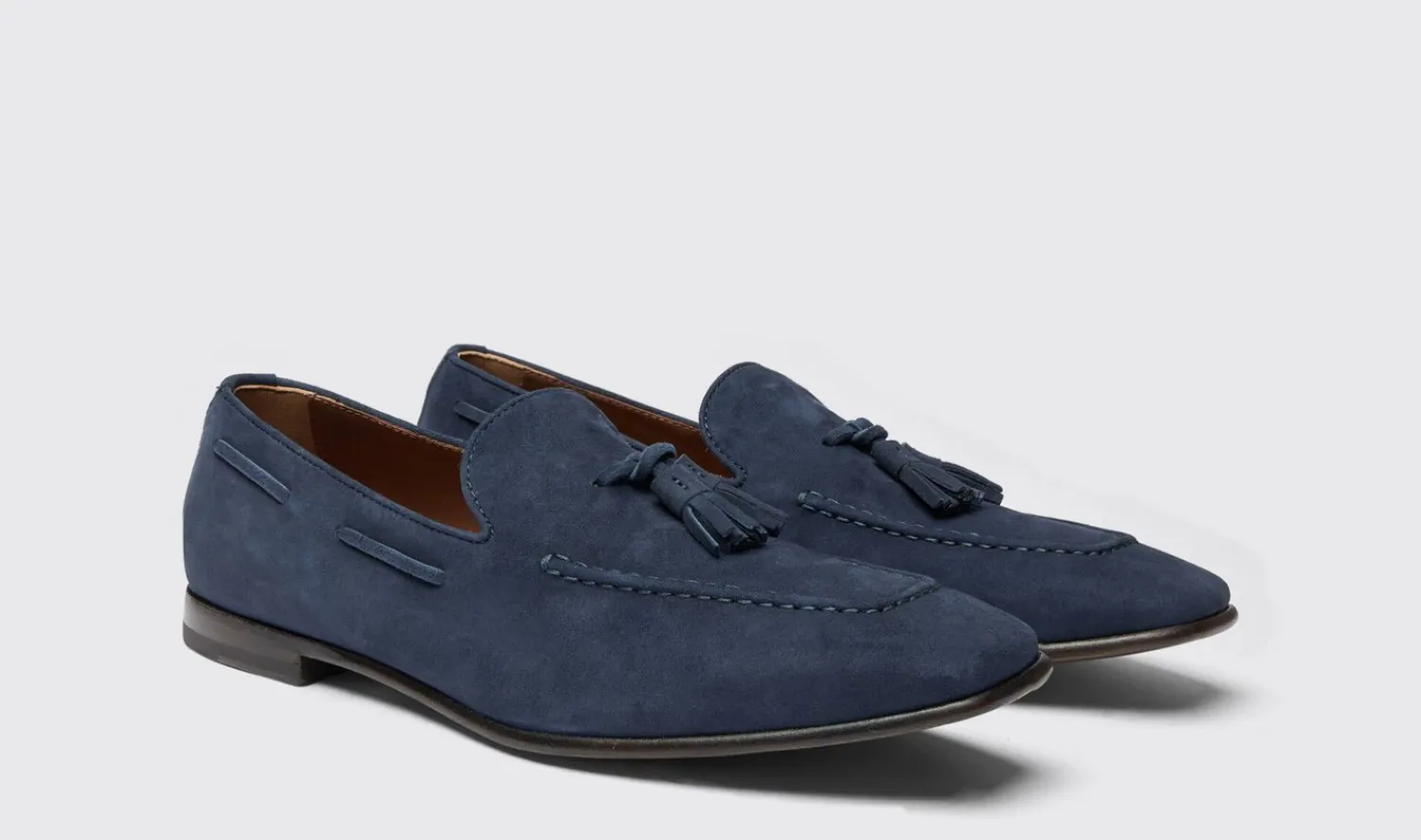 Clearance Scarosso Rodolfo Blue Suede Blue - Suede