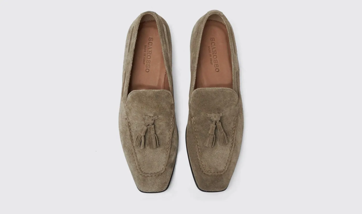 Fashion Scarosso Rodolfo Taupe Suede Taupe - Suede