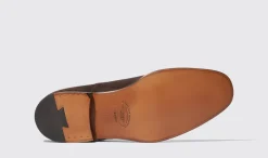 Shop Scarosso Salvatore Brown Suede Brown - Suede