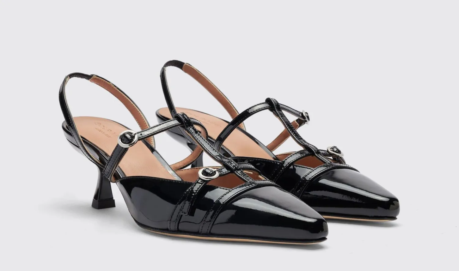 Discount Scarosso Selena Black Patent Black - Patent
