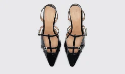 Discount Scarosso Selena Black Patent Black - Patent