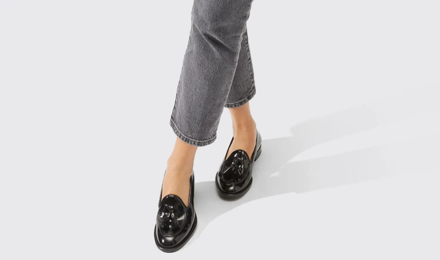 Online Scarosso Sienna Black Bright Black - Brushed Calf