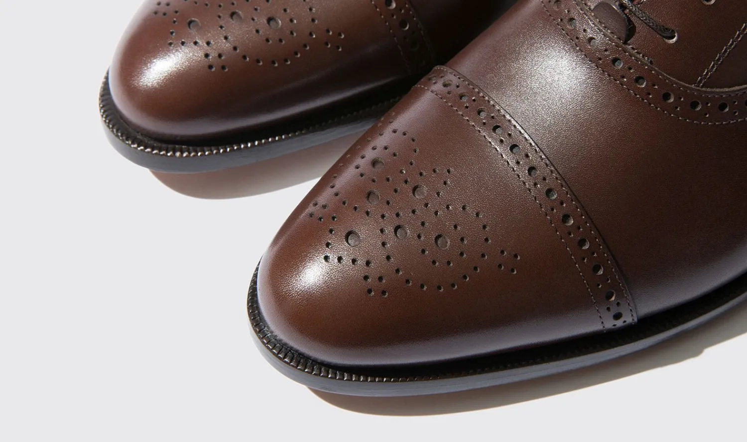 Cheap Scarosso Silvio Dark Brown Calf