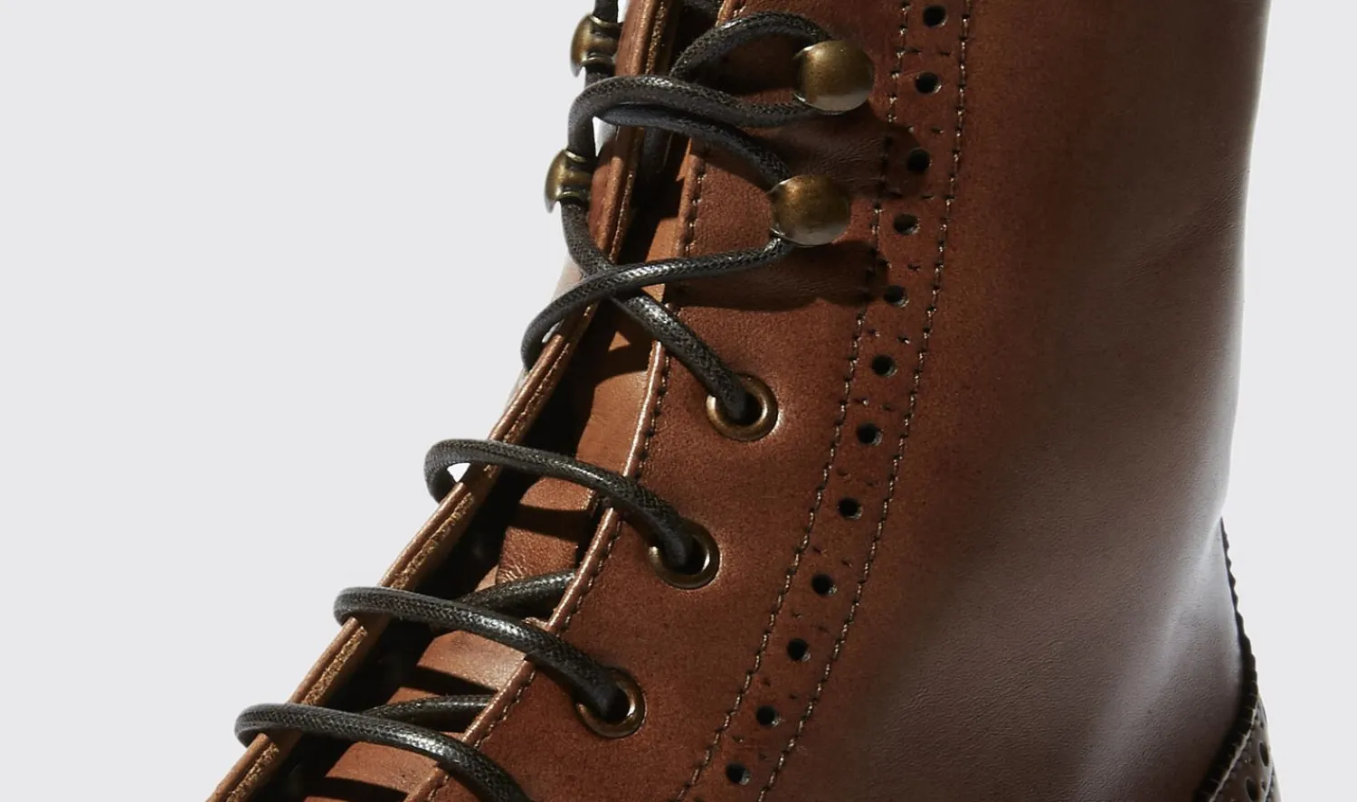 Shop Scarosso Stefania Caramello Brown - Calf