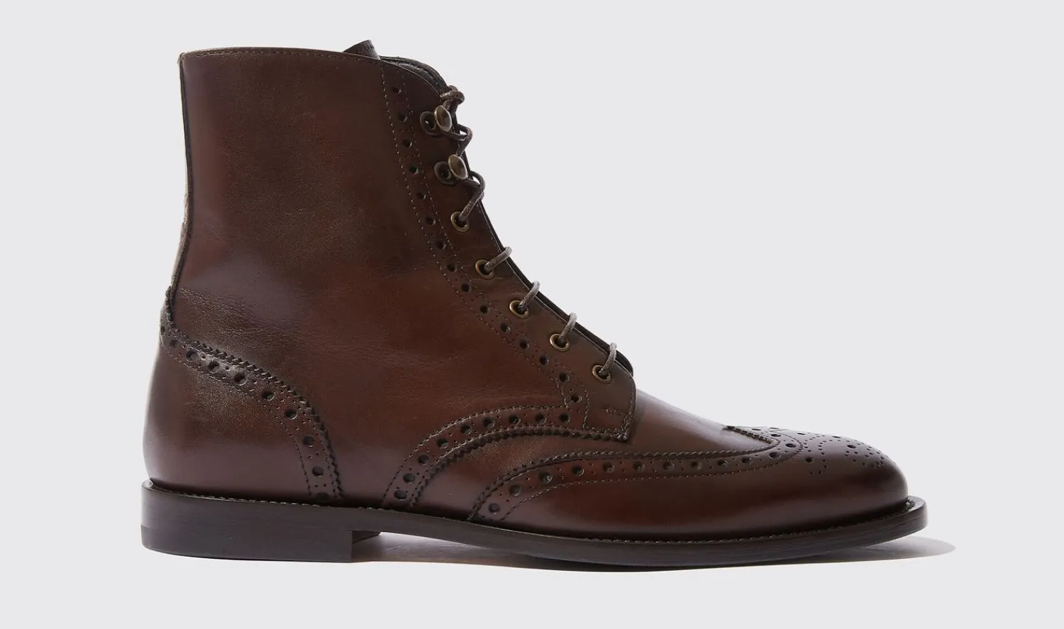 Cheap Scarosso Stefania Marrone Dark Brown - Calf