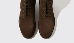 Hot Scarosso Stefania Marrone Scamosciata Brown - Suede