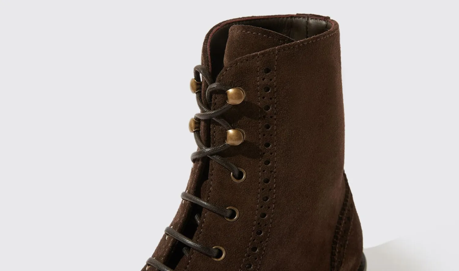 Hot Scarosso Stefania Marrone Scamosciata Brown - Suede