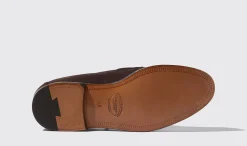 Online Scarosso Stefano Moro Dark Brown - Suede